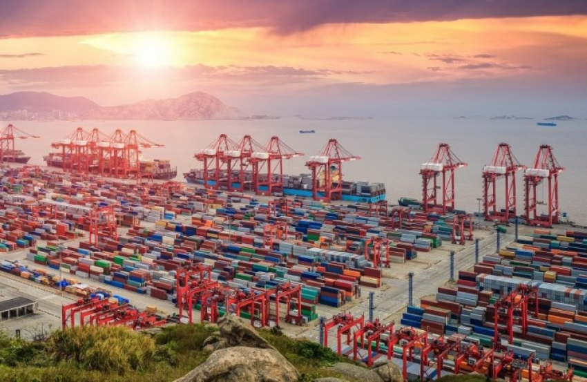 Основные торговые порты Китая